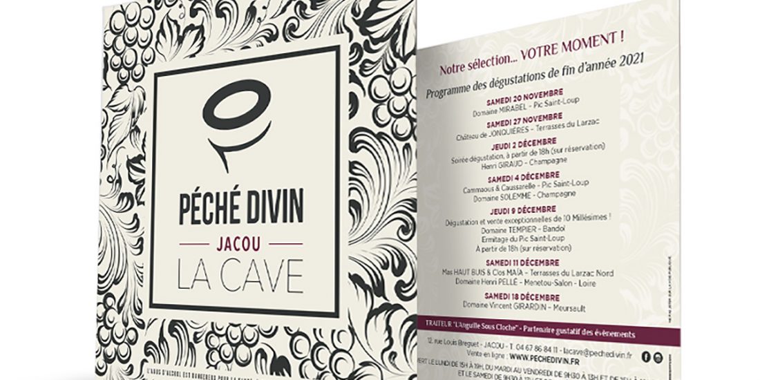 Flyer cave Péché Divin Montpellier