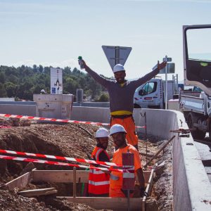 Photographie des employés de Vinci Autoroutes