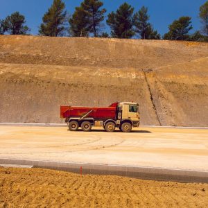 Photographie de l'échangeur autoroutes Belcodene
