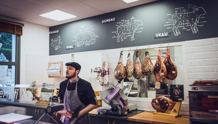 Branding de la boucherie-charcuterie