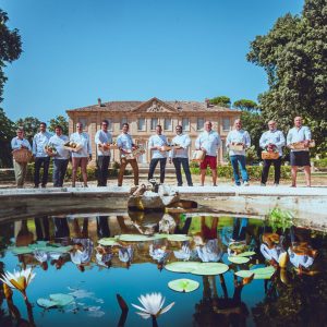 Photographie de groupe des Chefs de l'association Chefs d'Oc à Montpellier