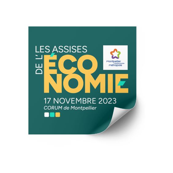 Création de la charte graphique et du logo des "Assises de l'économie" Montpellier